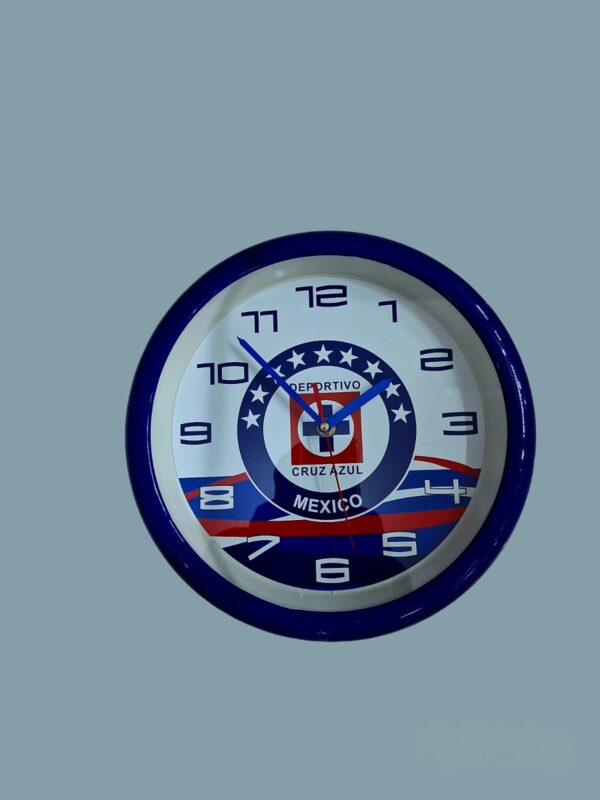 Reloj de Pared Modelo CRUZ AZUL