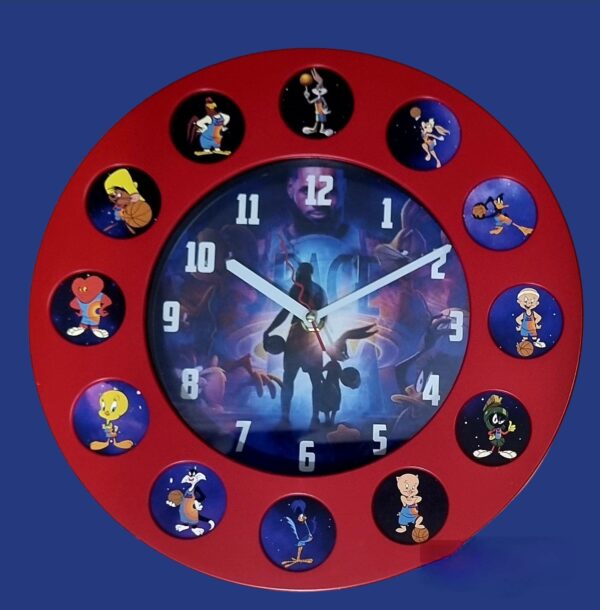 Reloj de Pared Modelo SPACE JAM