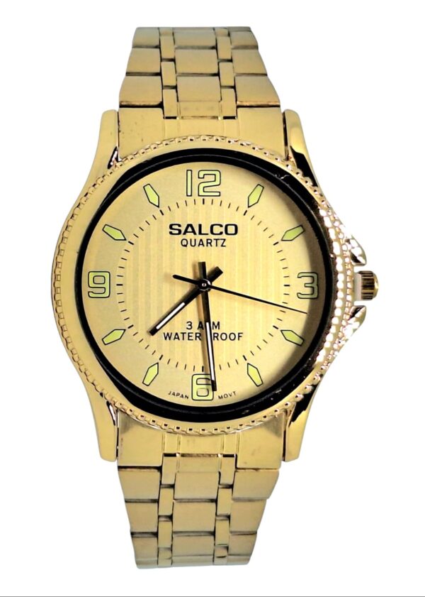 Reloj Salco Mod. 3183 N Dorada