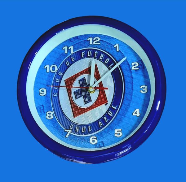 Reloj de Pared Modelo CRUZ AZUL 2