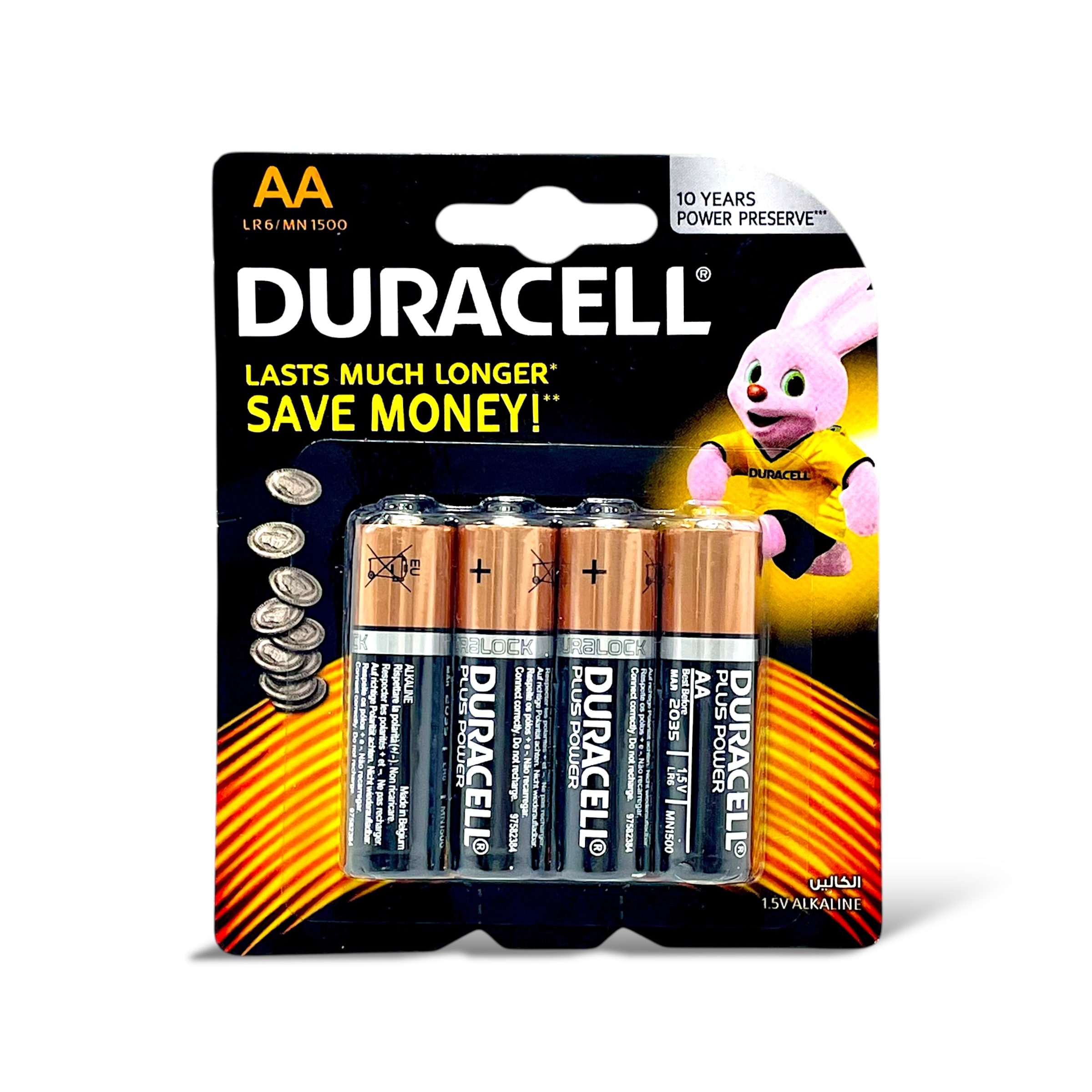 Pila Duracell Alkalina AA