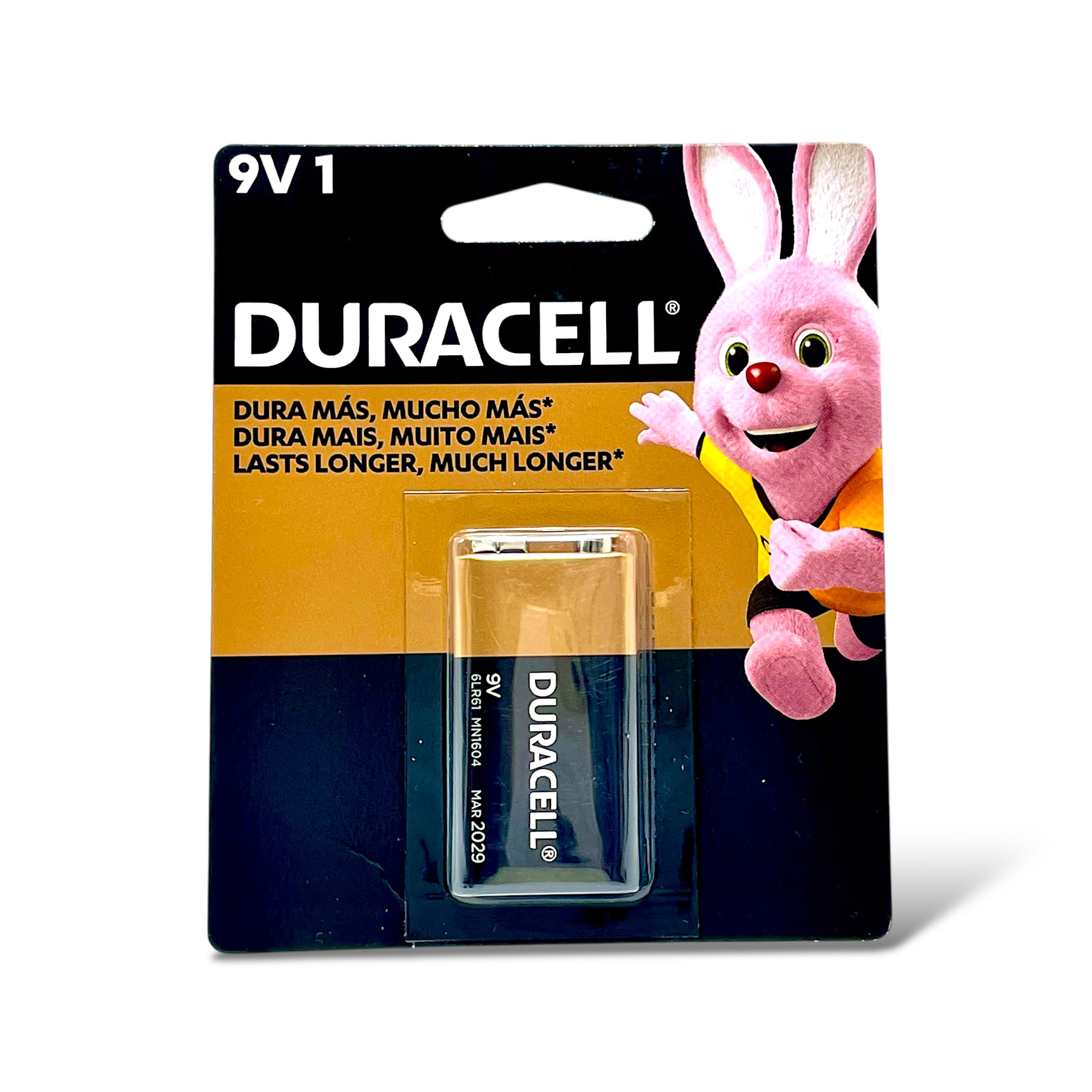 Pila Duracell Alkalina 9V