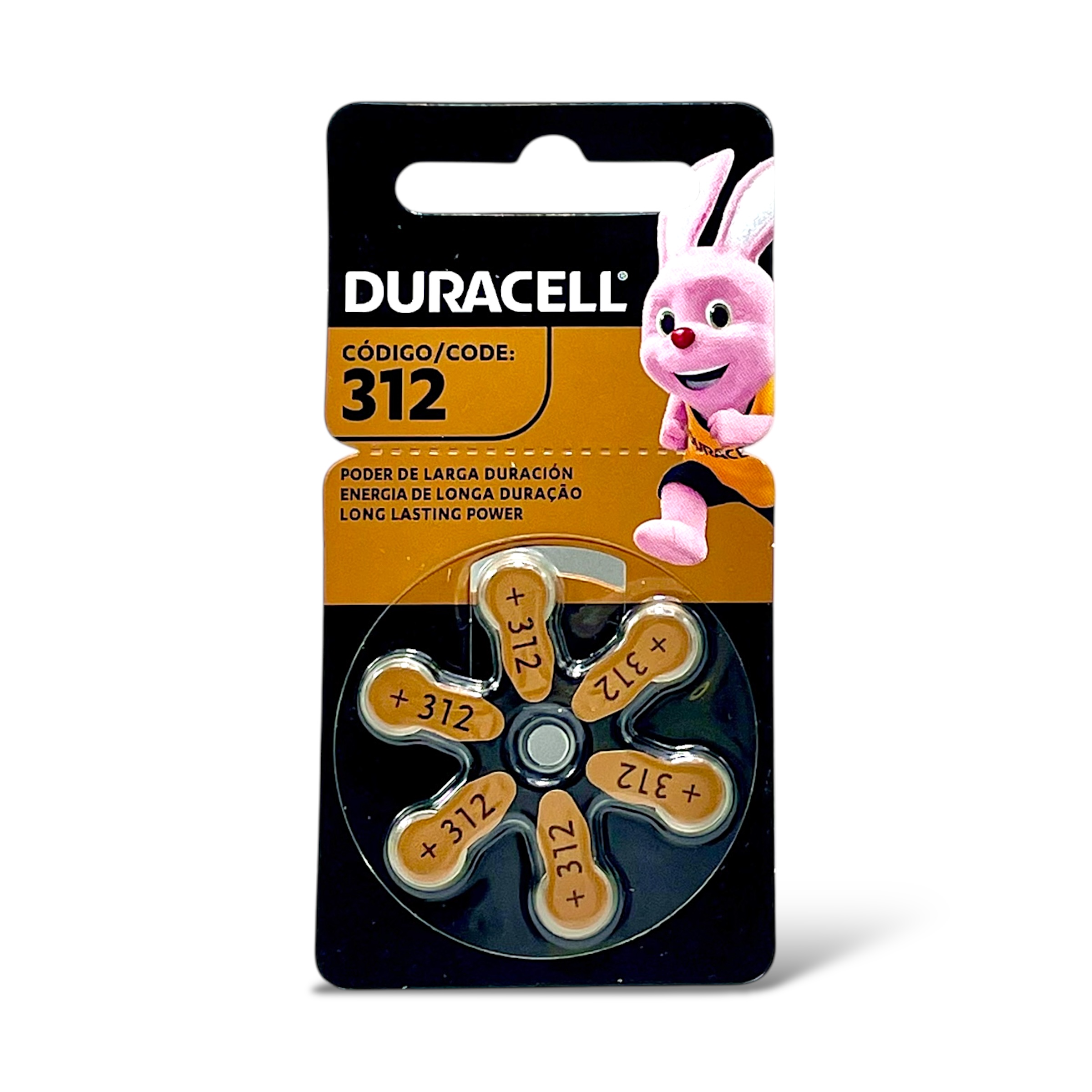 Pila Duracell Auditiva 312