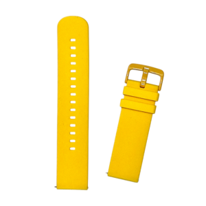 Correa de Smartwatch Amarilla 24mm